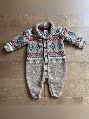 2/$10 CARTERS Baby boy holiday Christmas outfit 3m